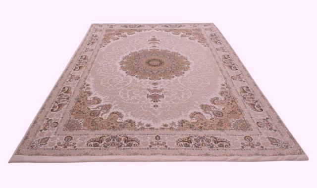 روفرشی کشدار نیکزاد Stretch carpet شانل ابریشم 2 طرح خاتون آرایا