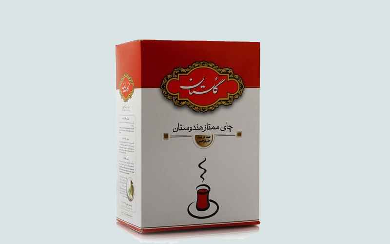 چای گلستان قرمز India رنگ طعم بی نظیر مصرف روزانه