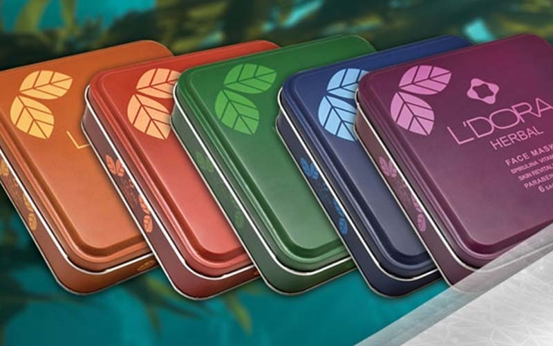 ماسک جلبک لدورا Mask دارای ویتامین C جهت رفع جای جوش