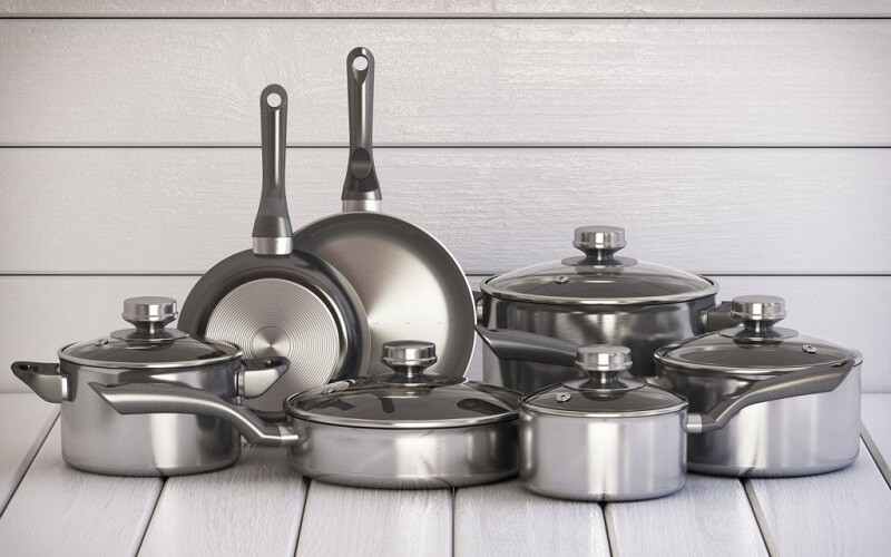 قابلمه استیل پریمیر Turkey زیبا لایه نچسب ضد خش حمل راحت