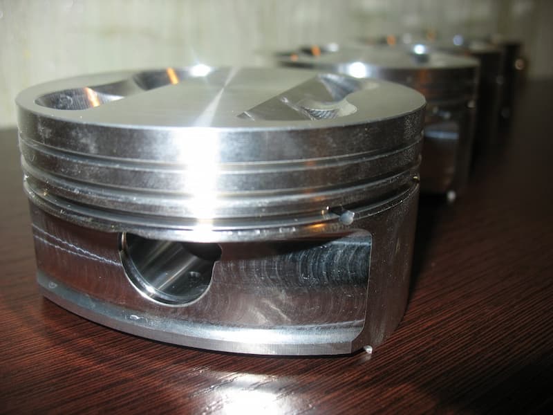 پیستون تیبا عظام Piston آلومینیوم درجه یک استوانه ای