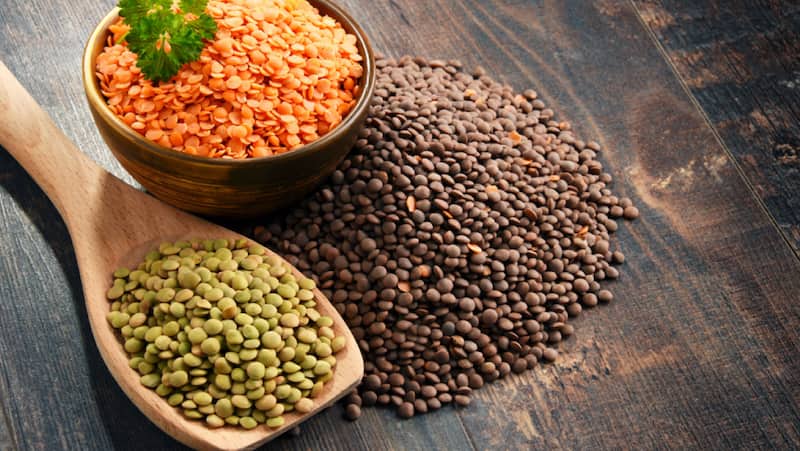 عدس به روز؛ ریز درشت سبز قرمز قهوه ای بسته بندی 500 900 گرمی