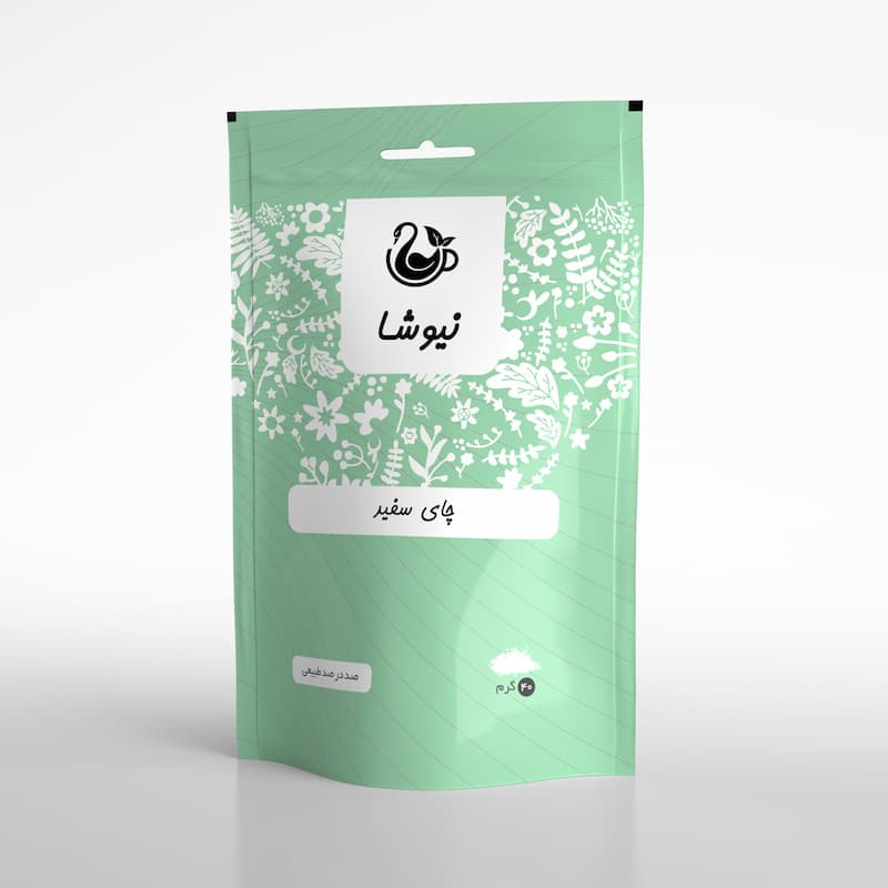 چای سفید نیوشا Tea بدون افزودنی رنگ طبیعی ضد التهاب