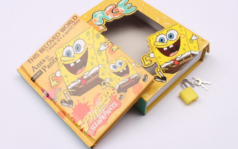 دفترچه خاطرات قفلی Note book مقاوم ضخیم تنوع طرح رنگ