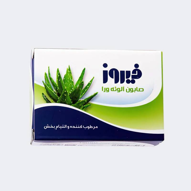 صابون آلوئه ورا فیروز؛ ترمیم بافت آسیب دیده مناسب پوست حساس