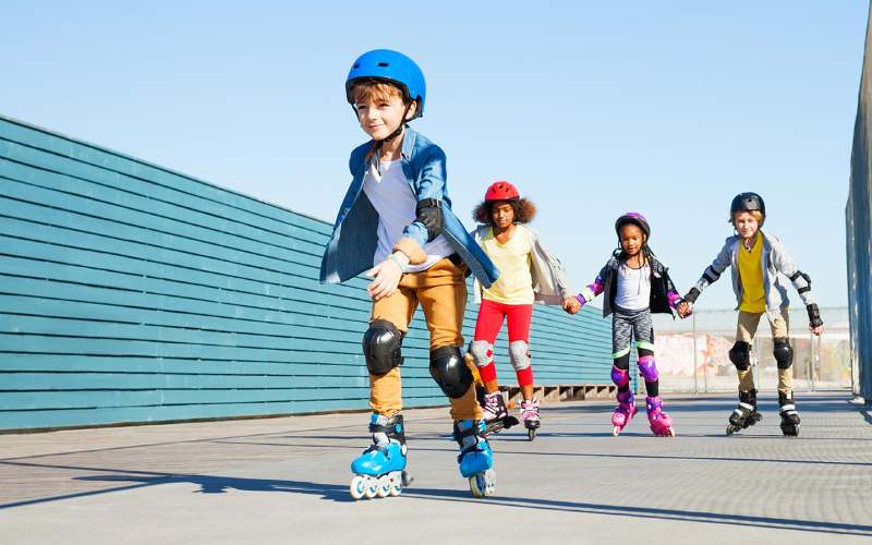 کفش اسکیت بچه گانه دست دوم؛ محکم ماندگار سایزبندی (Very small small)