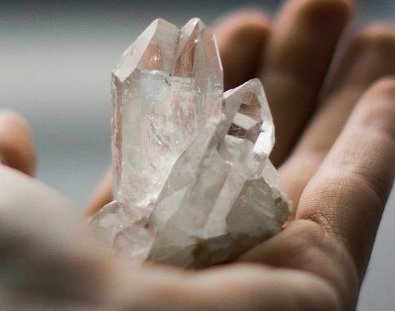 سنگ قیمتی کوارتز؛ شفاف بنفش سبز لیمویی مناسب زیورآلات ابزار نوری