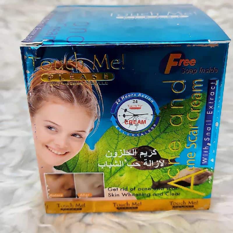 صابون خاویار تاچ می؛ لایه بردار ترمیم کننده پوست حاوی Vitamin E