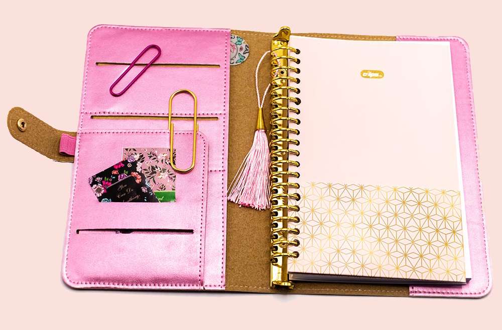 دفتر کلاسور ؛ تک دو خط 100 200 برگ جلد (پارچه ای پلاستیکی چرمی)