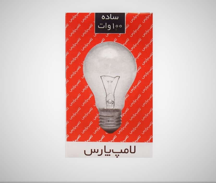 لامپ رشته ای پارس شهاب؛ طیف نوری (زرد گرم) 1.5 تا 300 وات