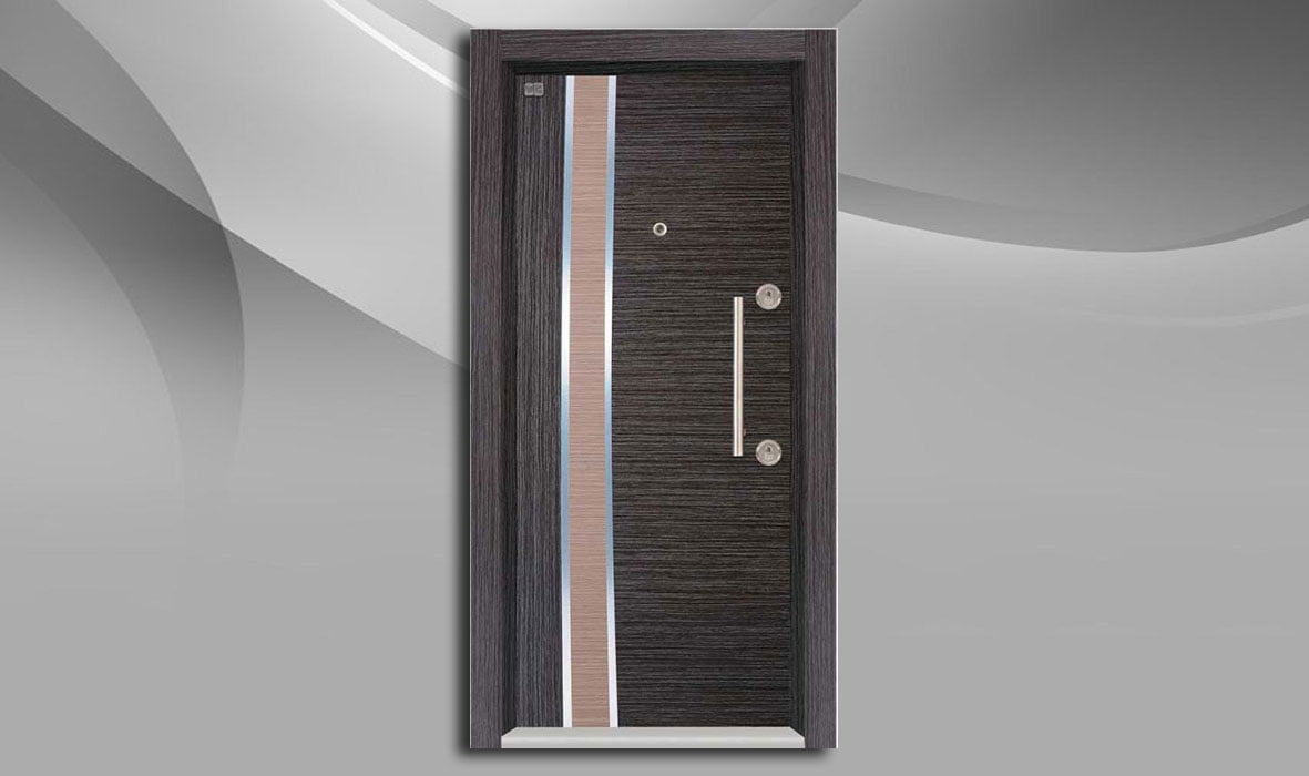درب ضد سرقت نگین؛ متریال (پروفیل استیل فولاد) استحکام امنیت بالا