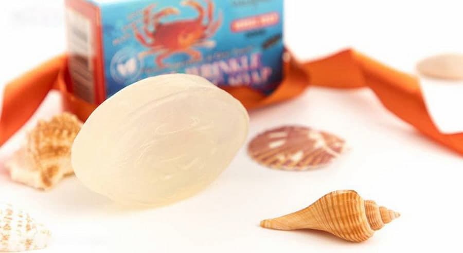 صابون خرچنگ تایلندی؛ از بین بردن چربی آلودگی پوست 100 گرمی