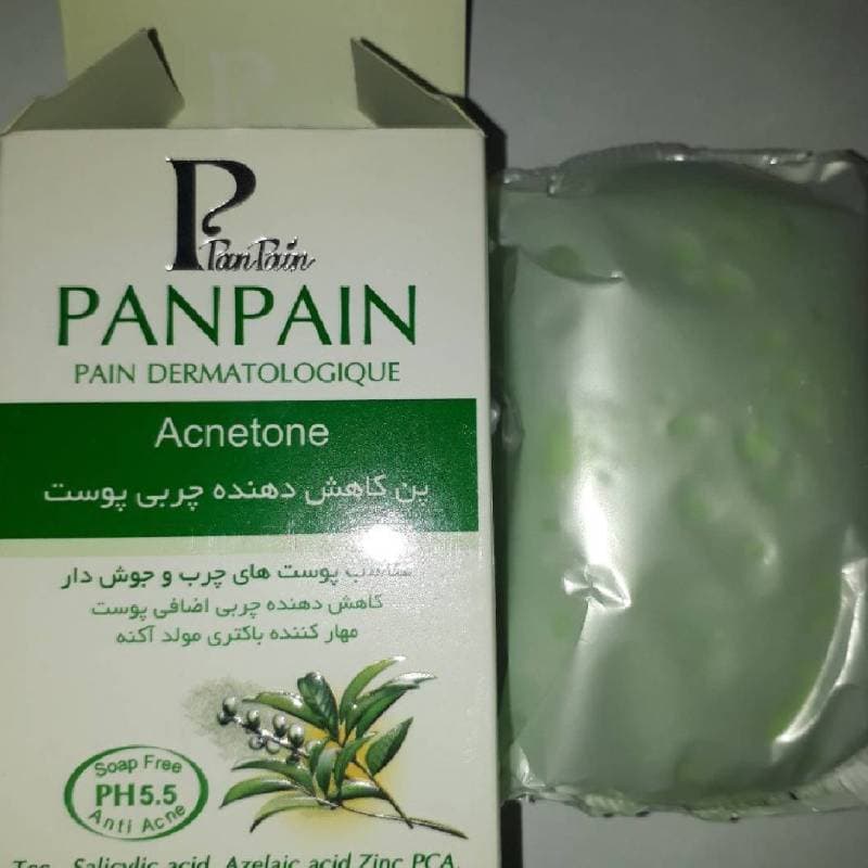 صابون پن پین؛ پوست های مستعد جوش مستطیلی ترکیبات ( ضد لک ویتامین E زینک)