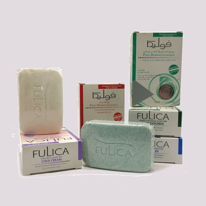 قیمت صابون پن فولیکا؛ مناسب پوست حساس خشک جوش دار نرمال