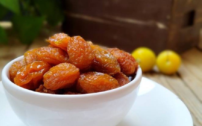 آلو خشک زرد رنگ؛ گلدهی 2 سال بسته بندی فله دارای آنتی اکسیدان Fiber