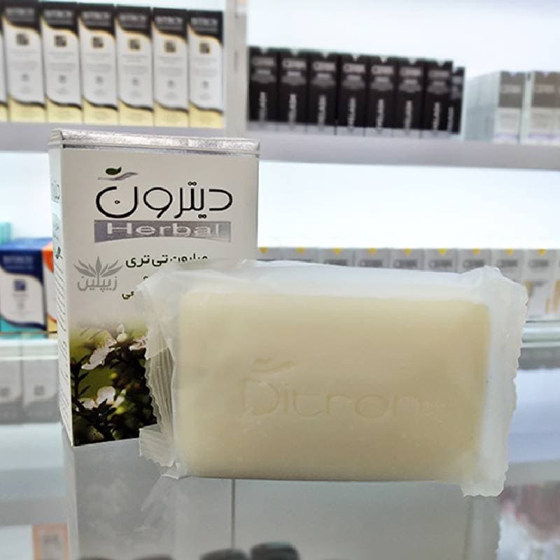 صابون تی تری Soap مناسب پوست چرب + بسته بندی 100 گرمی