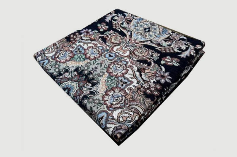 روفرشی 6 متری زربافت؛ دوام بالا شستشو آسان نخ (پلی استر شانل ابریشم)