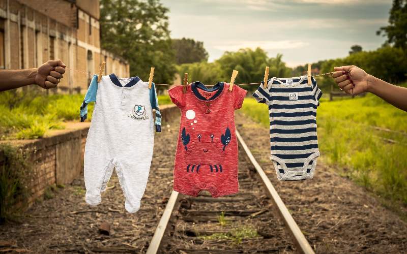 لباس نوزادی آشور (سیسمونی) لطیف ضد حساسیت (1 تا 5 ماه)