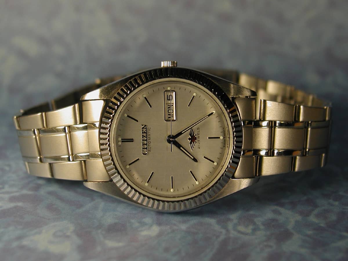 ساعت چرم سیتیزن Citizen بدنه استیل ضد زنگ (2 3) موتوره