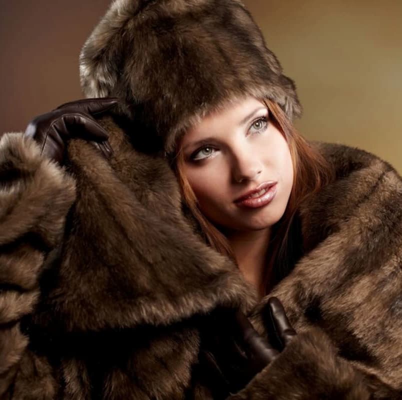 پالتو زنانه پوست سمور (کت) لطیف سبک بادوام