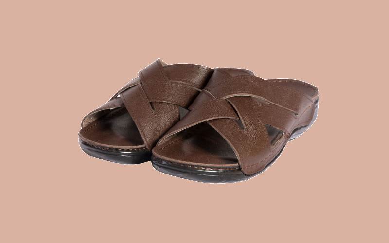 دمپایی چرم مردانه؛ طبیعی مصنوعی مدل طبی انعطاف پذیری بالا