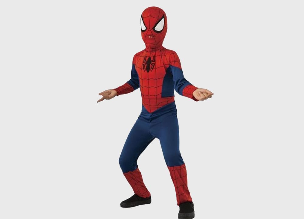 لباس مرد عنکبوتی شگفت انگیز؛ نخ مصنوعی 3 رنگ قرمز آبی مشکی Spider Man