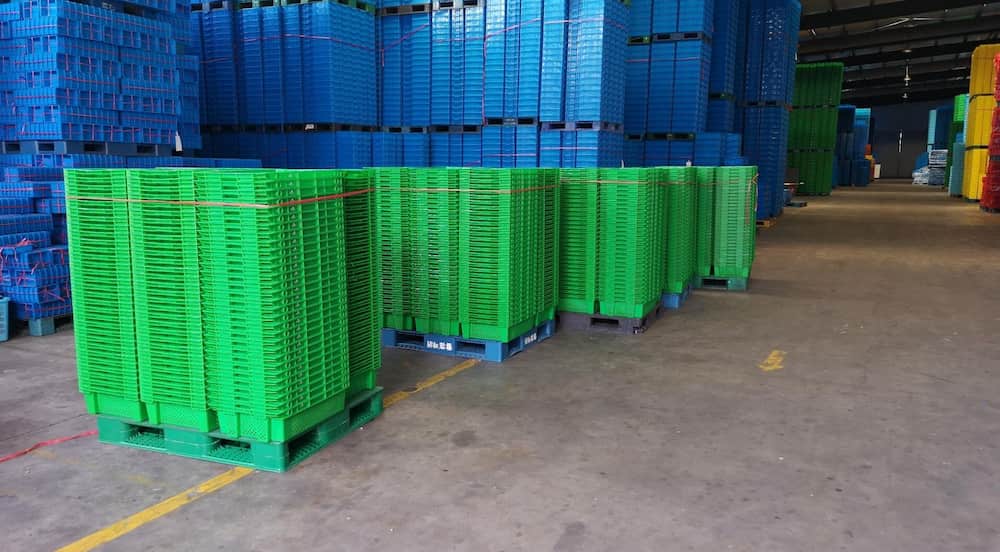 پالت کشویی پلاستیکی؛ زرد قرمز آبی نظم دهی وسایل ابزار