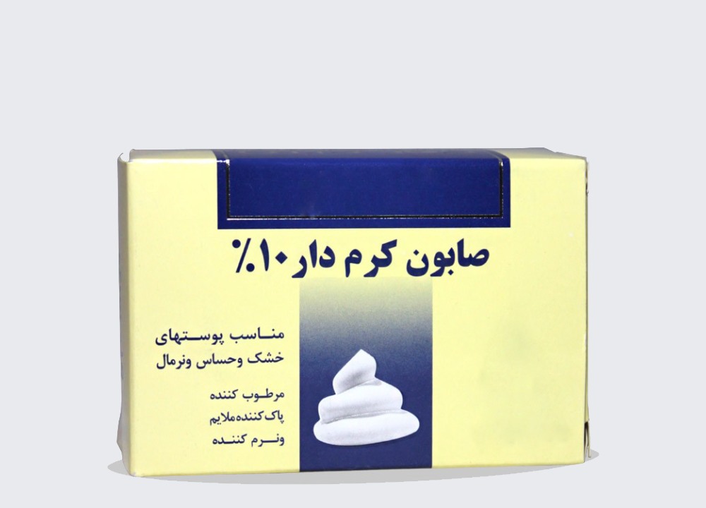 صابون کرم دار؛ پاک سازی درخشش پوست (چرب خشک معمولی)