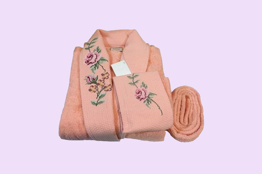 حوله لباسی زنانه؛ جنس پنبه طرح (زنانه دخترانه) سایز 34 تا 46