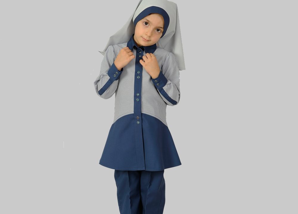 لباس فرم مدارس 1401 گیلان؛ ضد حساسیت سبک 3 رنگ زرشکی آبی صورتی