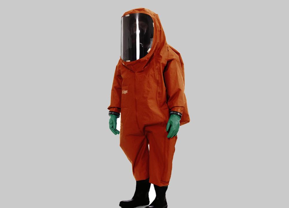 لباس ضد گاز (ایمنی) جنس نئوپرن ابریشم مقاوم (شعله جریان برق)