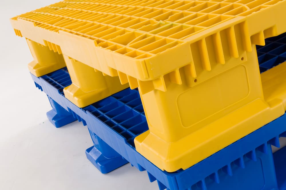 پالت پلاستیکی دامداری Plastic pallet جنس پلی اتیلن مناسب مرغداری گاوداری