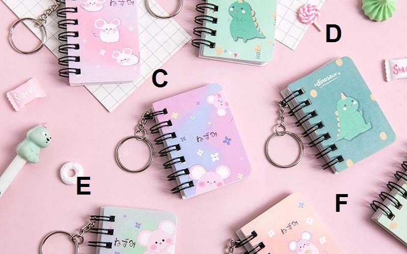 دفترچه یادداشت سیمی؛ جلد سخت مقاوم تنوع طرح بالا