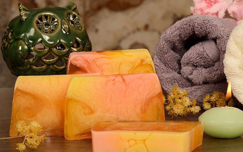 صابون ویتامین c؛ شفافیت محکم کردن پوست وزن 50 گرم