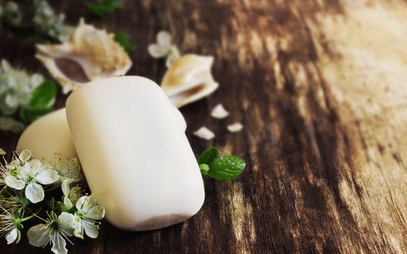 صابون ویتامین e؛ سفید کرم ترکیب گلیسیرین روغن کرچک نارگیل