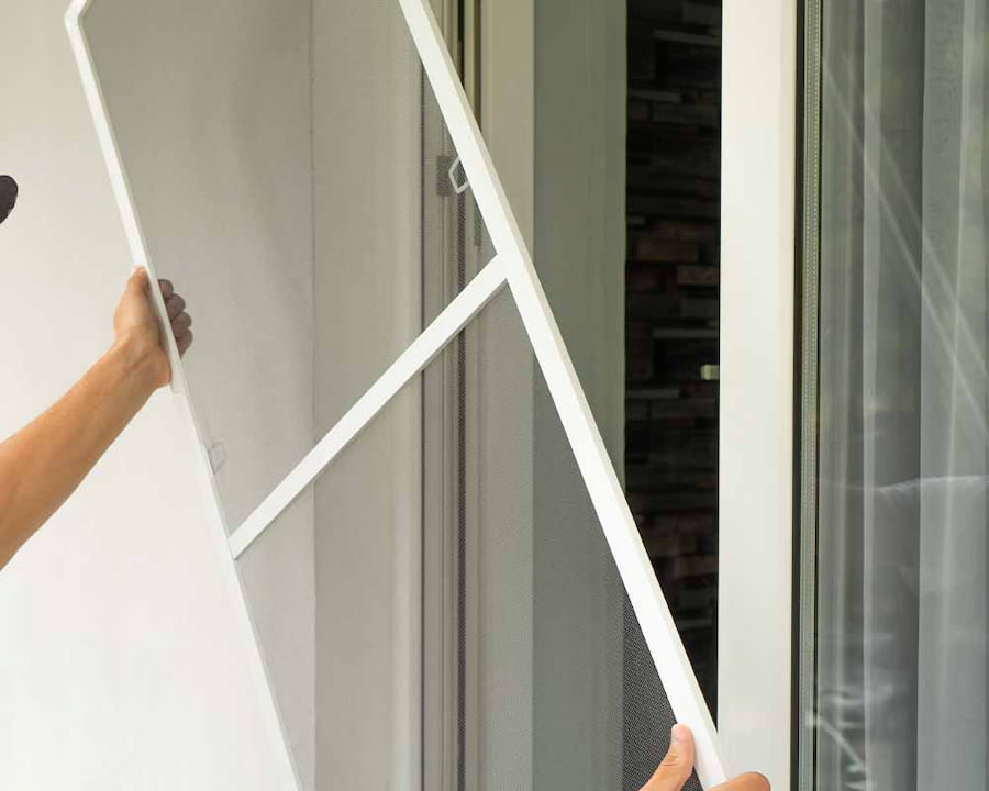 توری پنجره؛ مگنتیک رولینگ جنس شستشوی راحت (فلزی پلاستیکی)