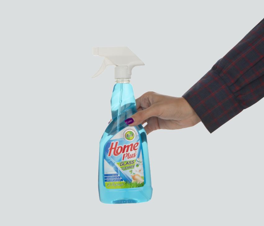شیشه پاک کن هوم پلاس؛ قدرت پاک کنندگی بالا حجم 500mil