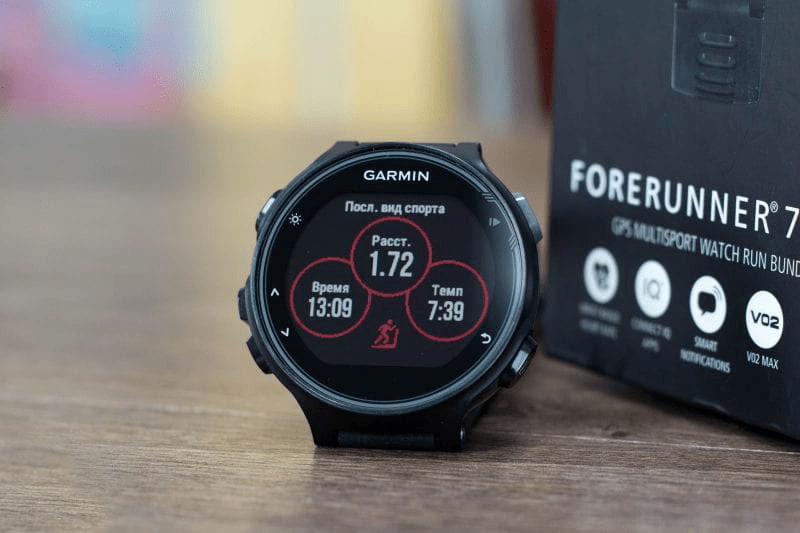 ساعت گارمین فوررانر؛ بند پلاستیکی ضد آب اندازه گیری ضربان قلب