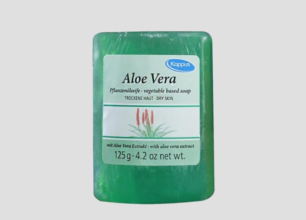 صابون کاپوس آلوئه ورا؛ پاکسازی ضد جوش لک پوست (خشک معمولی چرب)