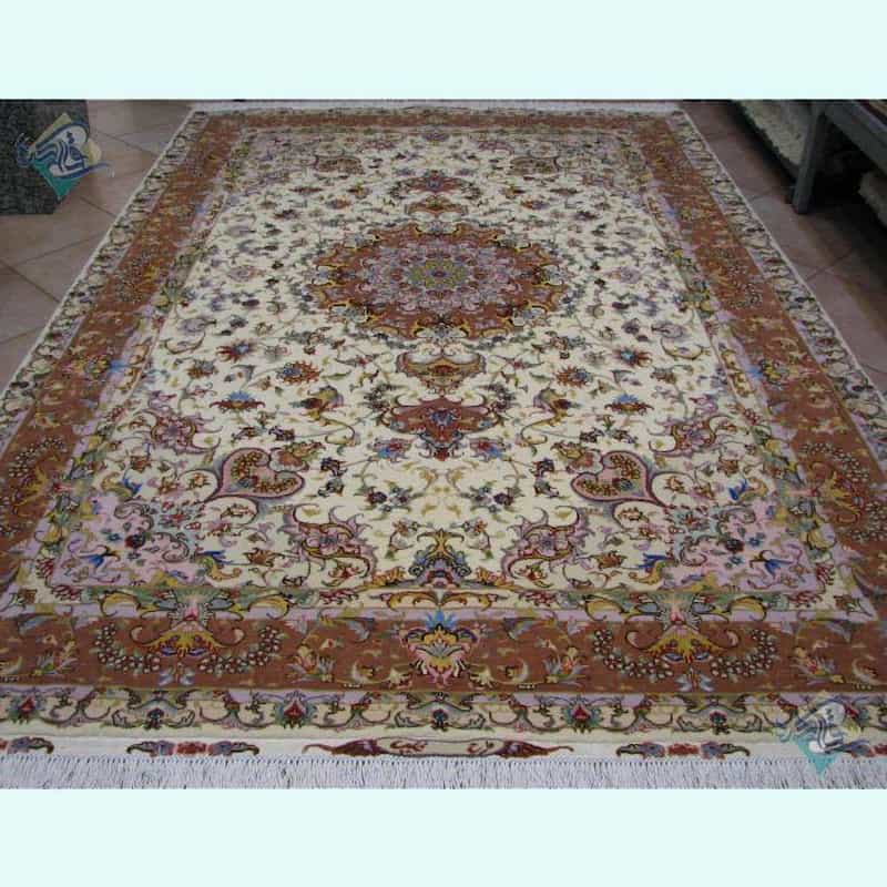 فرش شش متری طرح علیا (قالی) ماشینی دستبافت طرح خاص 700 1200 شانه