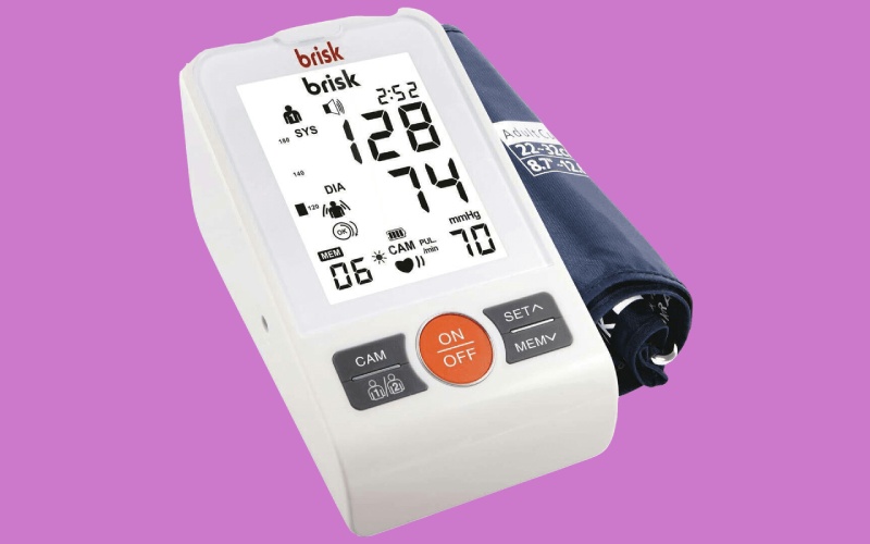 دستگاه فشار خون سخنگو brisk؛ نمایش ضربان قلب مقاومت بالا