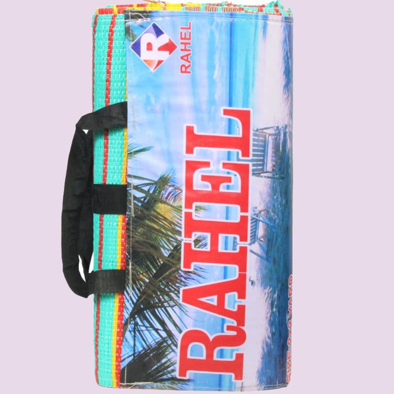 زیرانداز حصیری راحل (مسافرتی) طرح دار ساده لطیف نرم رنگبندی کامل