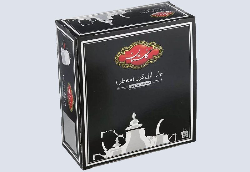 چای سیاه ارل گری گلستان؛ دم کشیدن سریع (عطر دار بدون عطر)