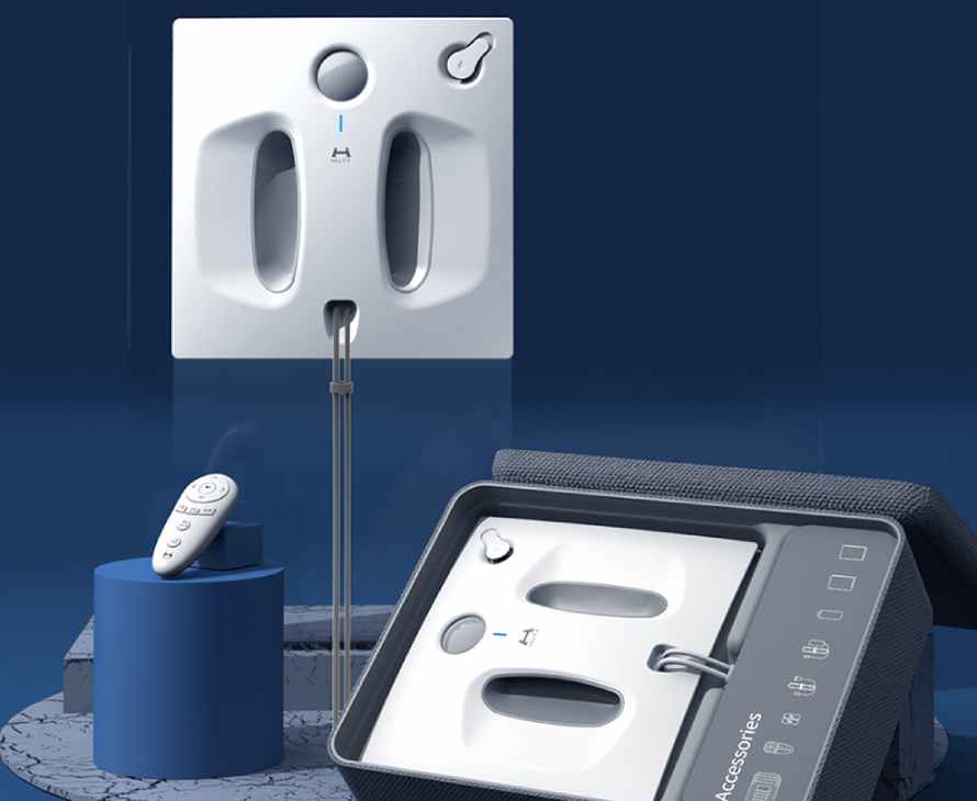 شیشه پاک کن اتوماتیک؛ تمیز کننده آلودگی مکش قوی سنسور مسیریابی