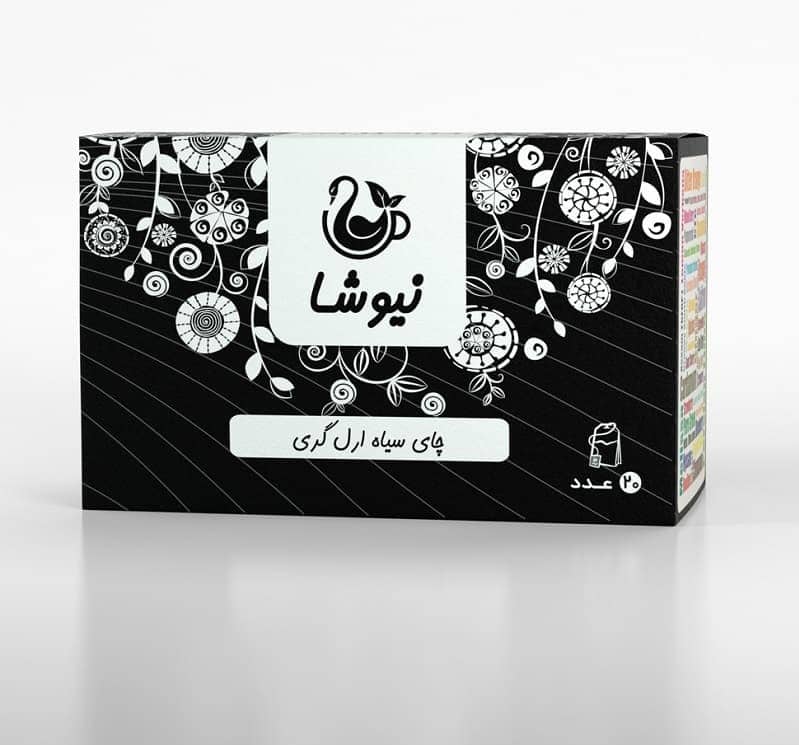 چای سیاه ارل گری نیوشا؛ اصل طعم رایحه ی بی نظیر بسته بندی کاملا بهداشتی