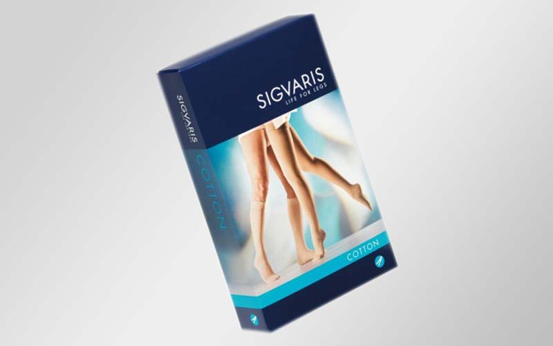 جوراب واریس سیگواریس بالای زانو؛ درمان رگ عنکبوتی پا ماندگاری 5 7 ماه