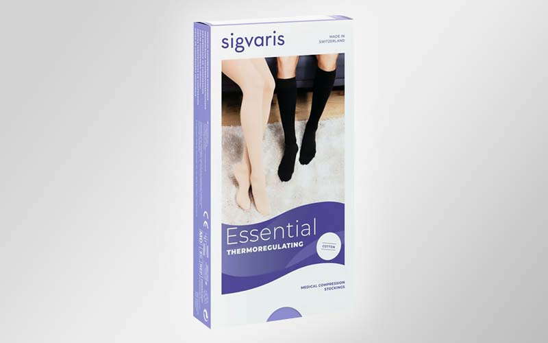 جوراب واریس sigvaris؛ الیاف مقاوم ضد حساسیت درمان بیماری وریدی