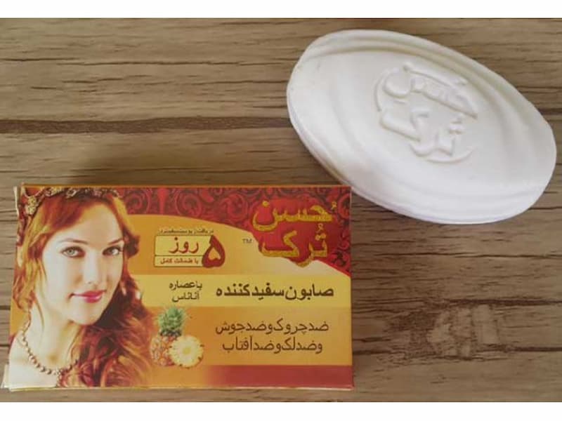 صابون حسن ترک؛ گیاهی ارگانیک ضد (لک سوختگی) ساخت Pakistan