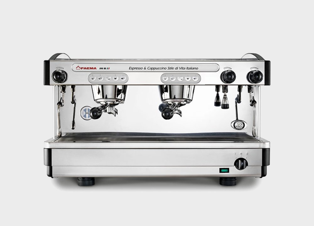 دستگاه قهوه ساز صنعتی فائما؛ مقاومت بالا جنس فولادی وزن 80 کیلو گرم