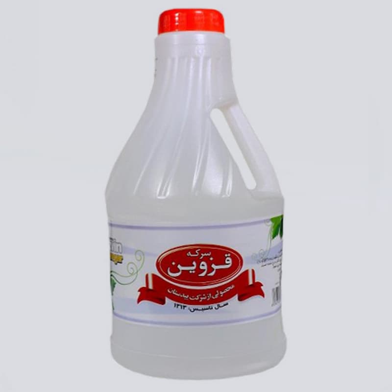 سرکه سفید قزوین؛ فاقد چربی ضدعفونی کننده قوی مناسب ترشی